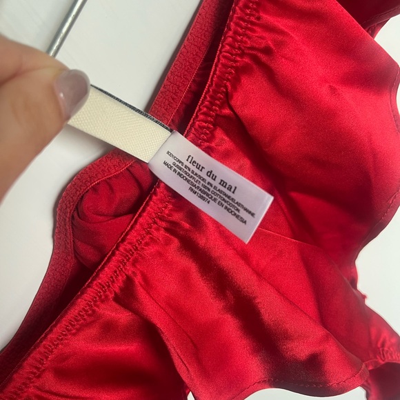 Fleur du Mal Luxe Flutter Panties - Picture 8 of 9